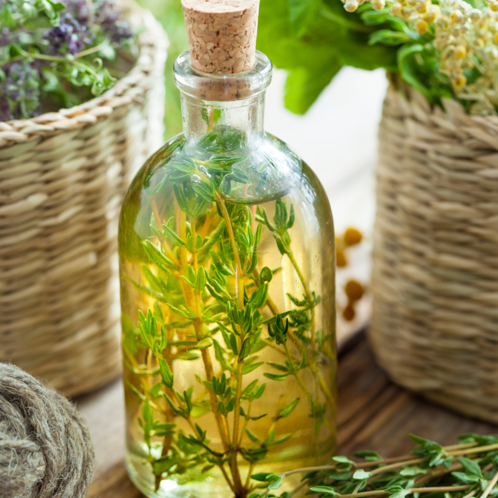 Herb Infused Oil; PC: Chamille White