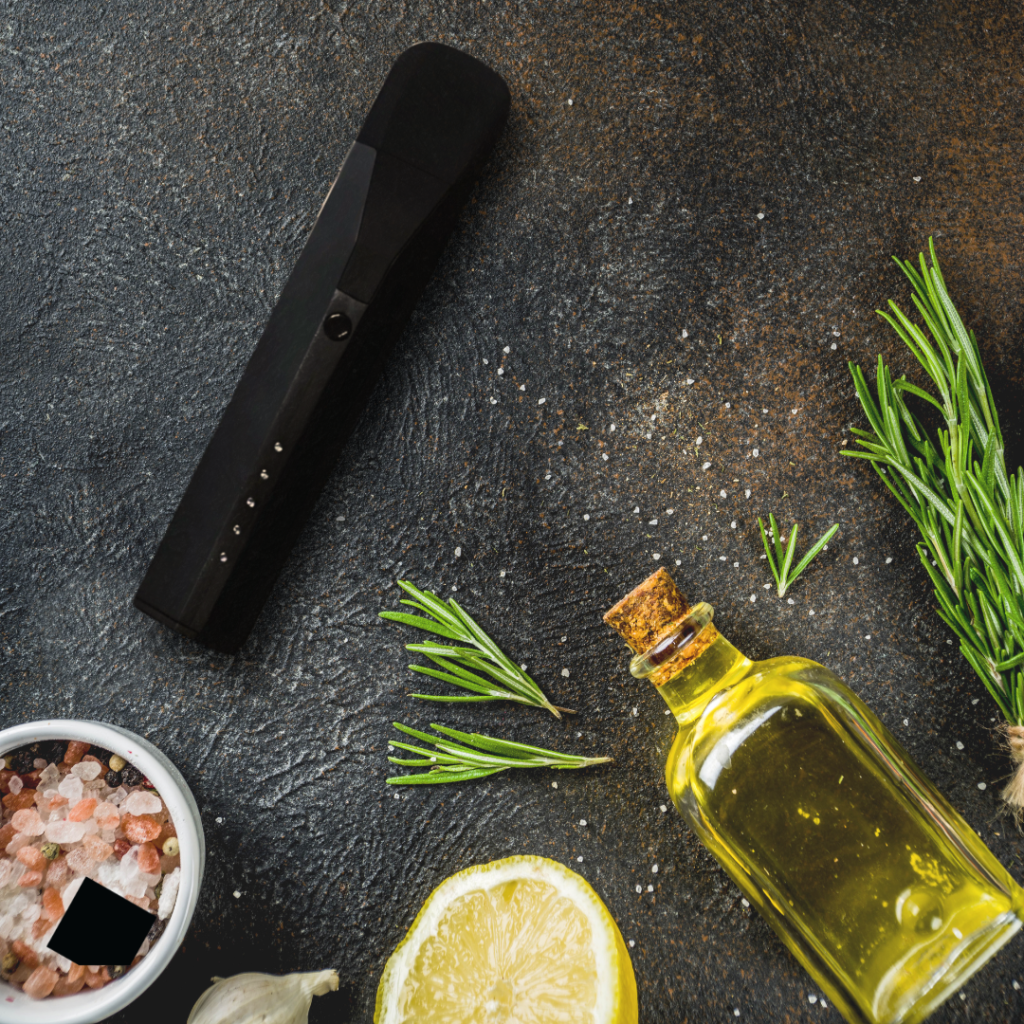 herbal culinary experience with vaporizer